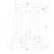 Подвесная люстра TK Lighting 2833 Cubus