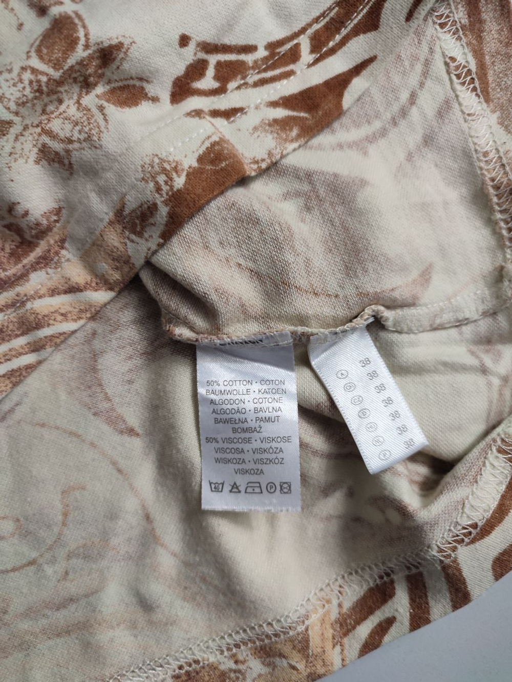 Футболка Canda лаконичная, визуально на 44 размер