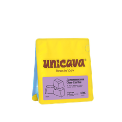 Молочный шоколад Доминикана, Öko-Caribe (59 % какао)