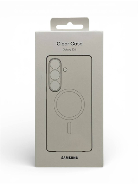 Прозрачный чехол MagSafe Clear Case для Samsung S26