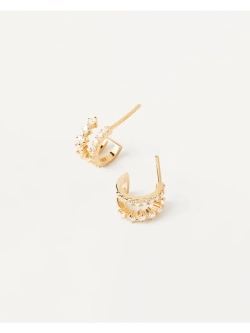 Серьги Rubi серебро 925 пробы покрытое золотом