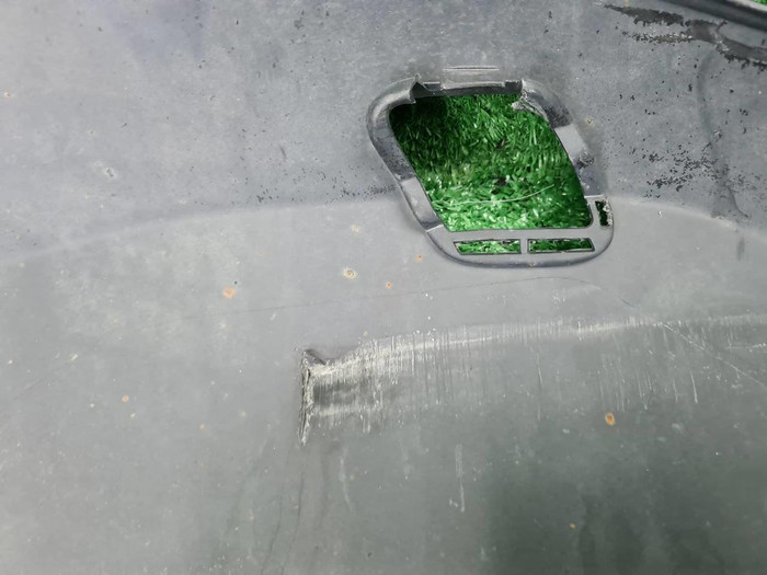 Юбка заднего бампера BMW X1 F48 (19-22) M-paket