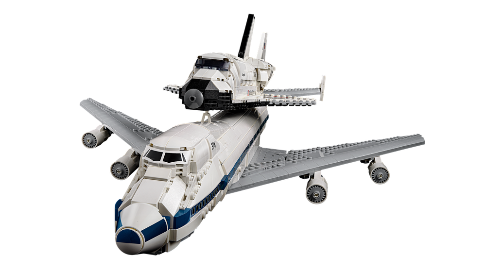Конструктор Лего айконс Шаттл-авианосец 10360 | LEGO Icons Shuttle Carrier Aircraft | масштабная модель 2417 деталей 18+