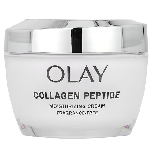 Olay, Collagen Peptide, увлажняющий крем, без отдушек, 48 г (1,7 унции)