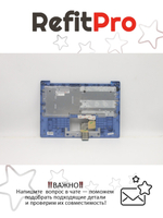 Верхняя панель с клавиатурой (топкейс) для ноутбука Lenovo Slim 1-14AST-05 81VS раскладка - русская, без подсветки, синий (5CB0W43961), оригинал