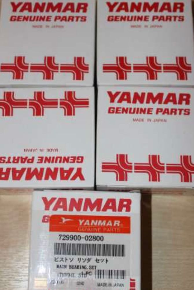 Вкладыши коренные Yanmar 729900-02800