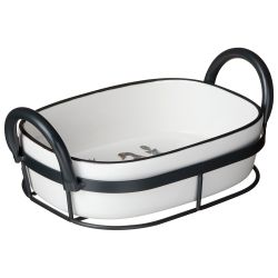 ФОРМА НА МЕТАЛ.ПОДСТАВКЕ LEFARD "FAMILY FARM" 25*15,5*9 CM 1000 МЛ