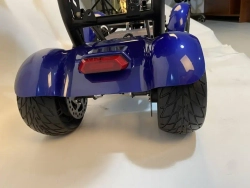 Электротрицикл Green Camel Кольт 801 FAT (36V 15,6Ah 2x400W) с сиденьем