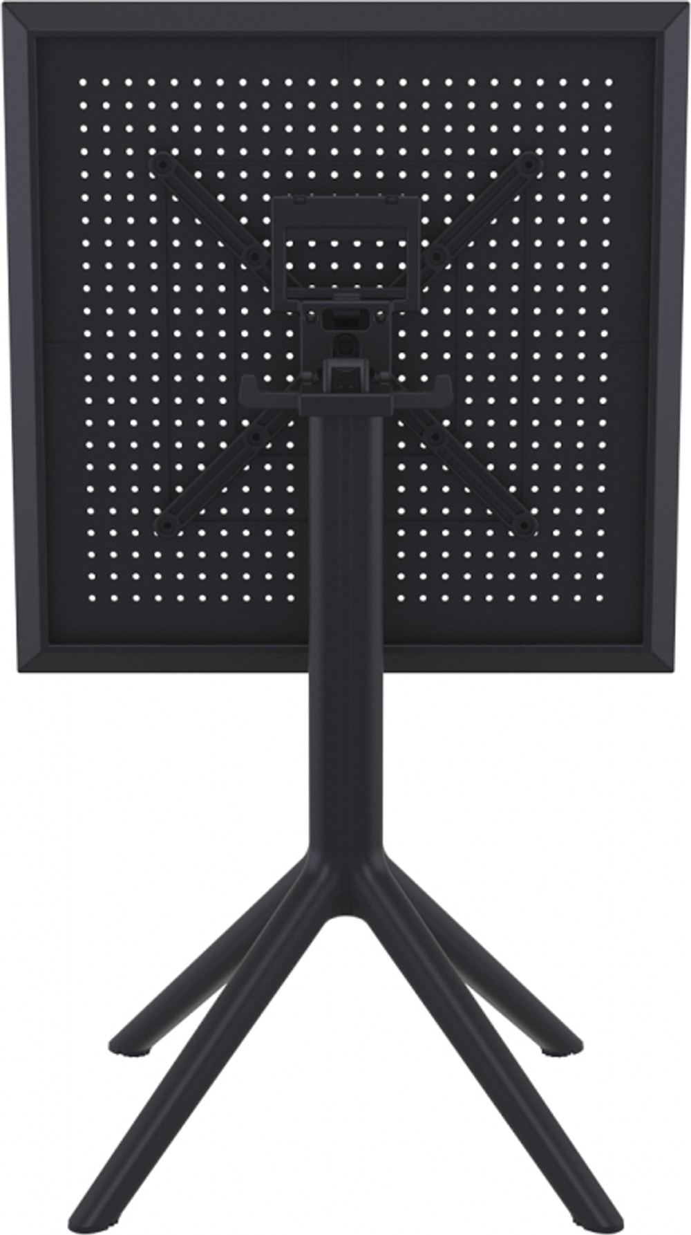 Стол пластиковый складной Siesta Contract Sky Folding Table 60, черный