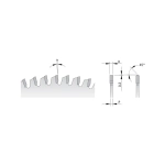 Пильный диск для цветных металлов и PVC 216X30 X2.8/2.2 мм СМТ Z80 CMT 297.080.09M