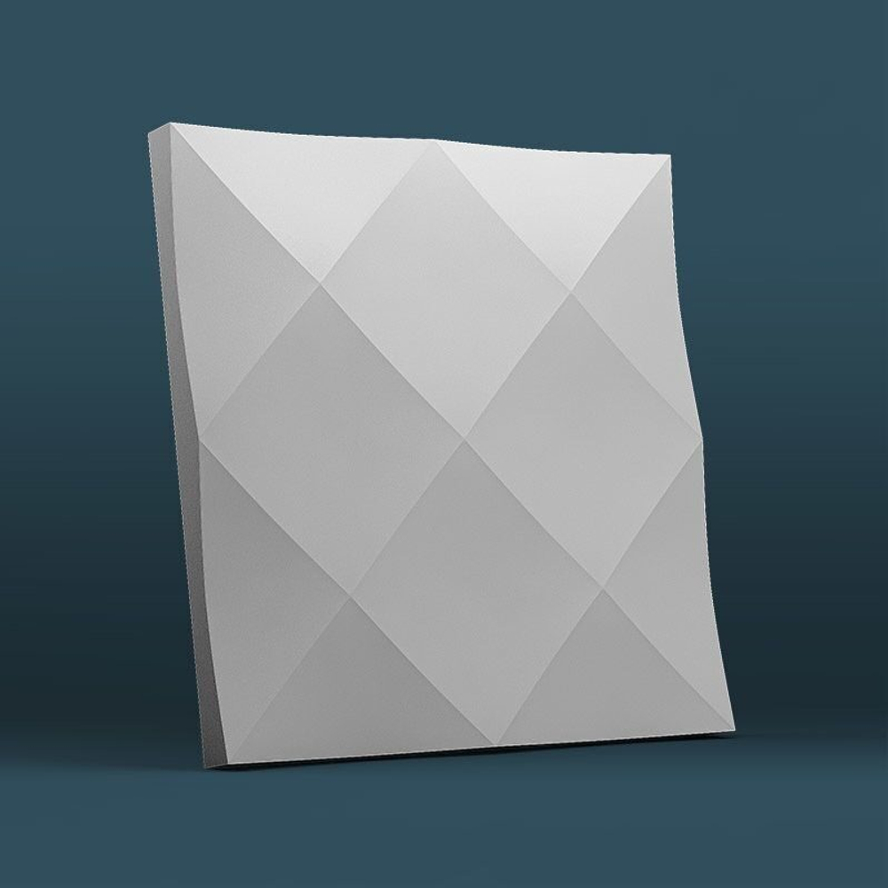 Гипсовая панель Ромбы