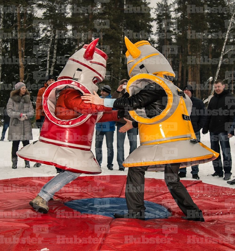Аттракцион Рыцарские бои, на 2 чел.