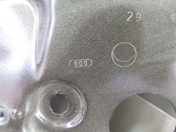 Дверь задняя правая Audi Q5 (8R) 08-17 Б/У Оригинал 8R0833052B