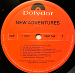 New Adventures - New Adventures (Скандинавия 1980г.)