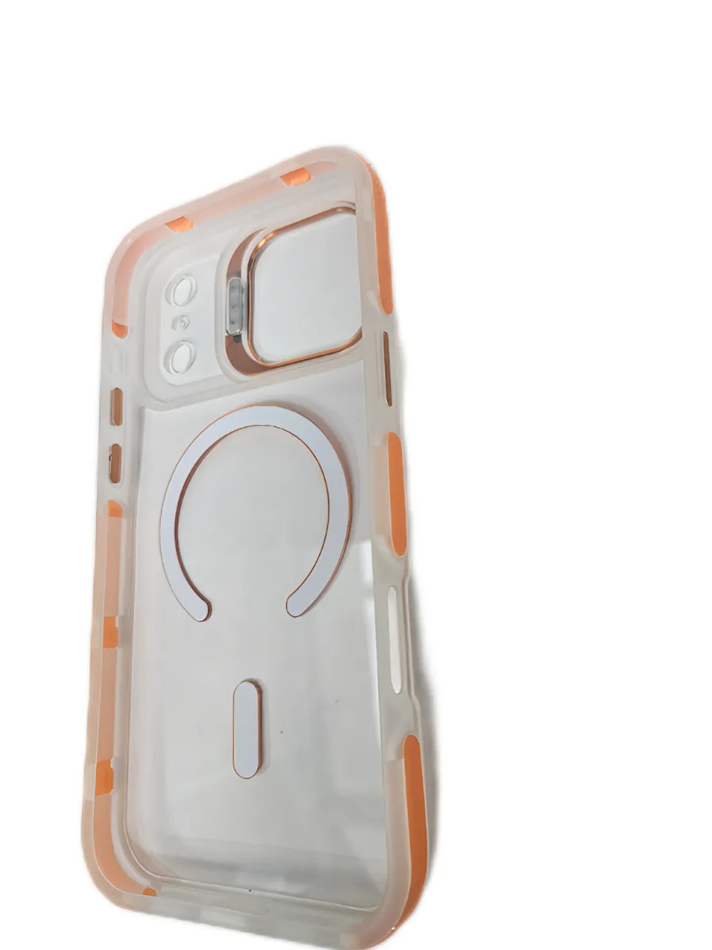 Прозрачный чехол Crystal Stand Case для iPhone 17 Pro Max