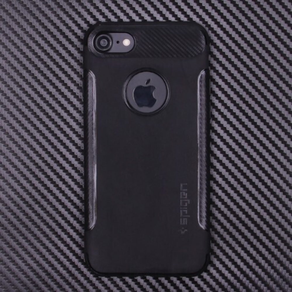 Чехол ТПУ Spigen для iPhone 7, 009621 Черный