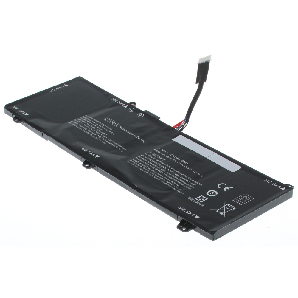 Аккумулятор AnyBatt 3400mAh для ноутбука HP ZBook Studio G3, G4 (ZO04XL) укороченный