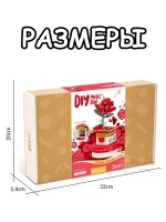 Конструктор 3Д Jaki Музыкальная шкатулка 3D Цветы Букет