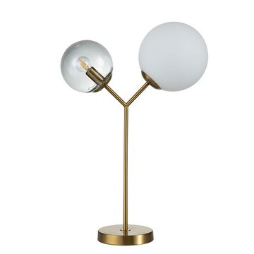 Настольный светильник 2*E14 V000114 11023/2T Bronze бронзовый Duetto Indigo