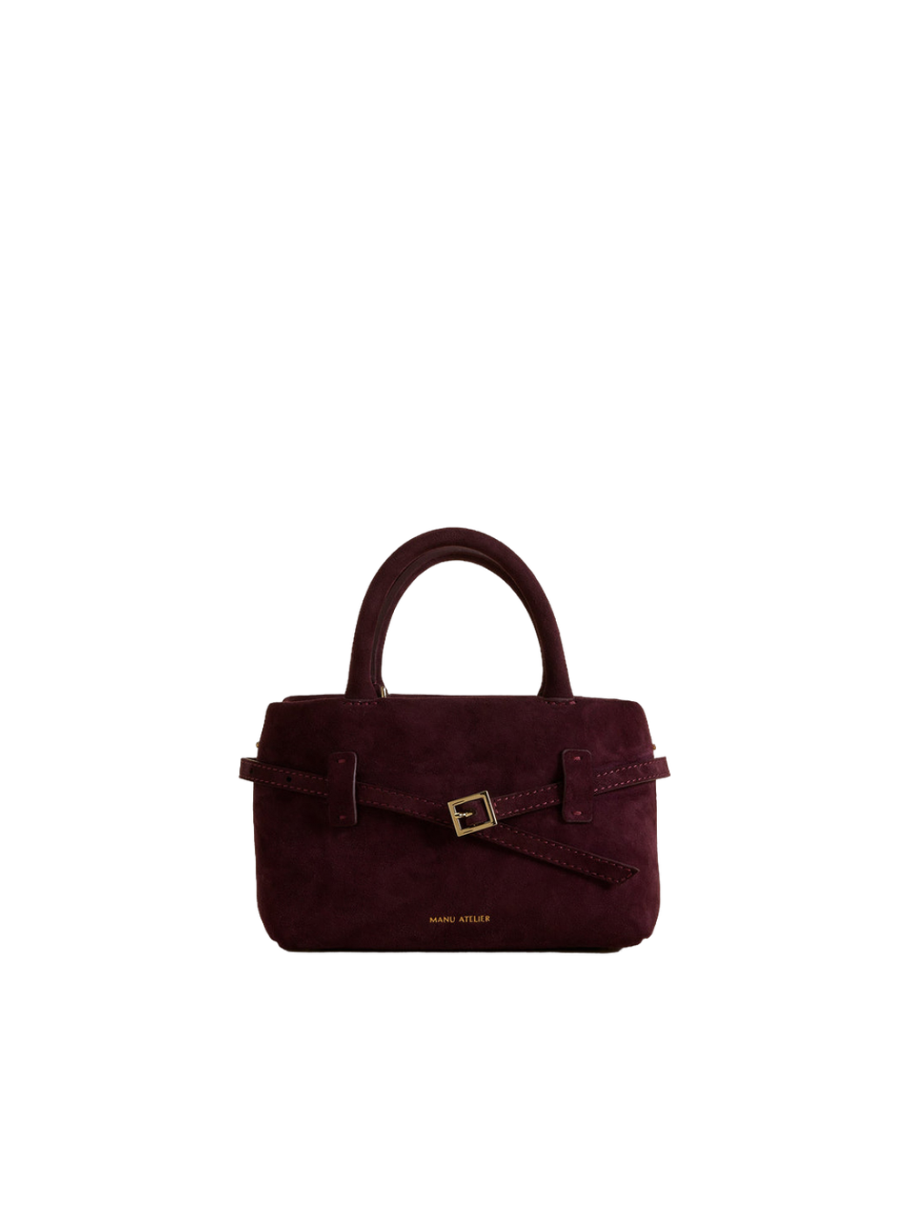 Сумка Manu Atelier Le Cambon 20 Merlot Suede