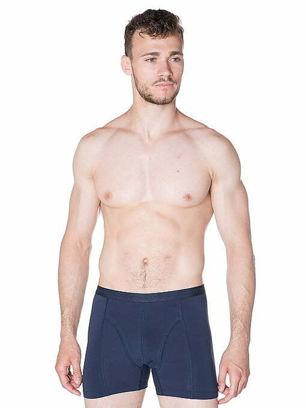 Трусы мужские боксеры Aura Ultimate Stretch Cotton темно-синий