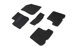 Ворсовые коврики LUX для Renault Sandero Stepway 2009-2014, Seintex.89641
