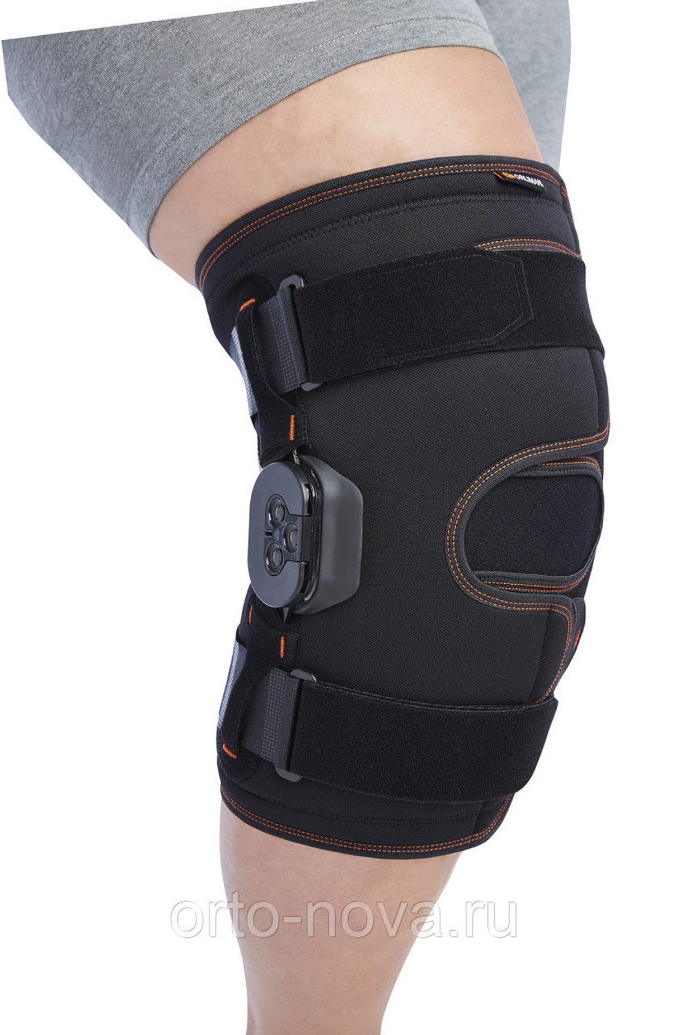 Окутывающий коленный ортез с контролем угла сгибания/разгибания Orliman OPL482/OPL483