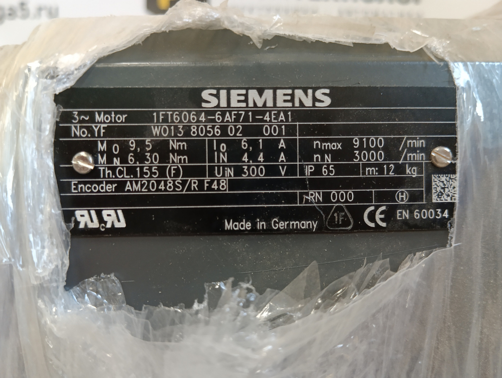 Siemens 1FT6061-6AF71-4EA1 новое