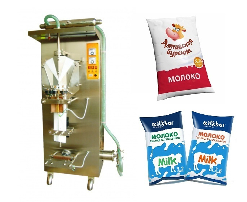 Фасовочно-упаковочный автомат для жидких продуктов DXDY-1000AIII