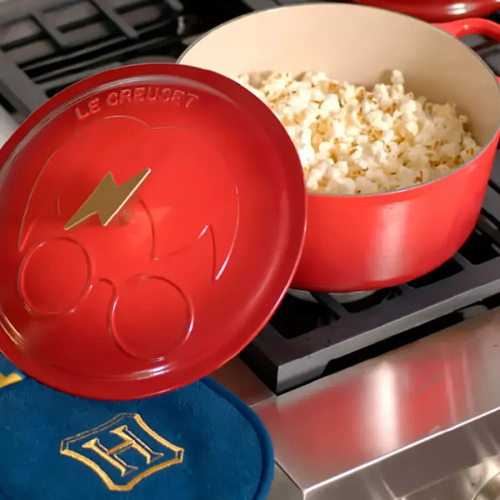 Чугунная кастрюля Le Creuset, Красный - 5