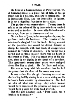 I pose | Stella Benson