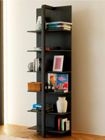 Стеллаж Мадейра из массива сосны, серый