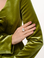 Кольцо "Pearly Look" Gold