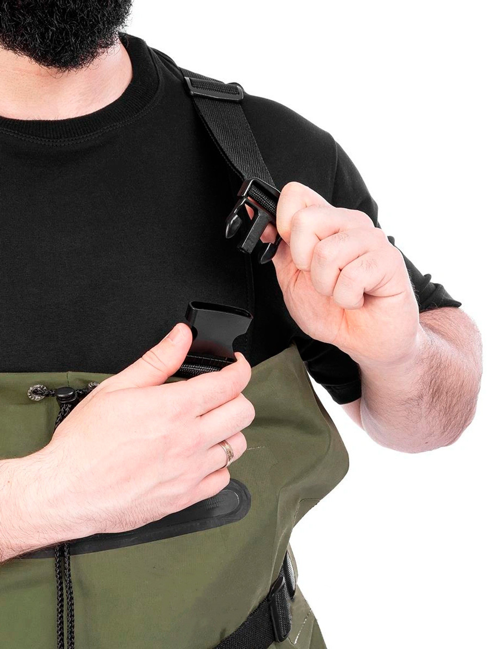 Полукомбинезон рыбацкий Nisus River Stalker 44 (N-PK-44)