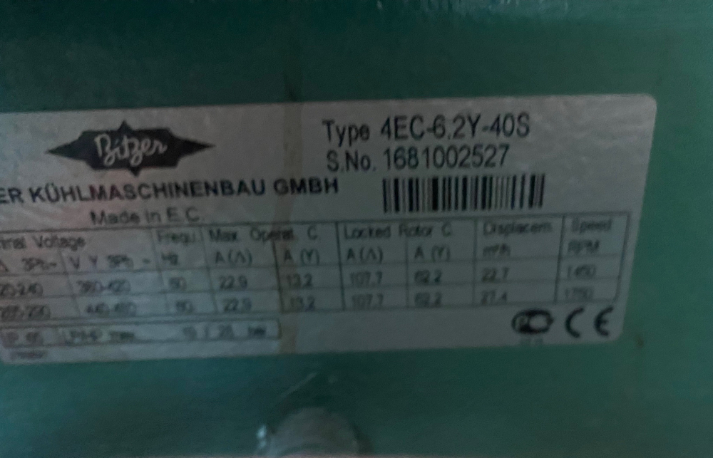Цхм на базе BITZER OCTAGON 4EC-6.2Y-40S 2шт.