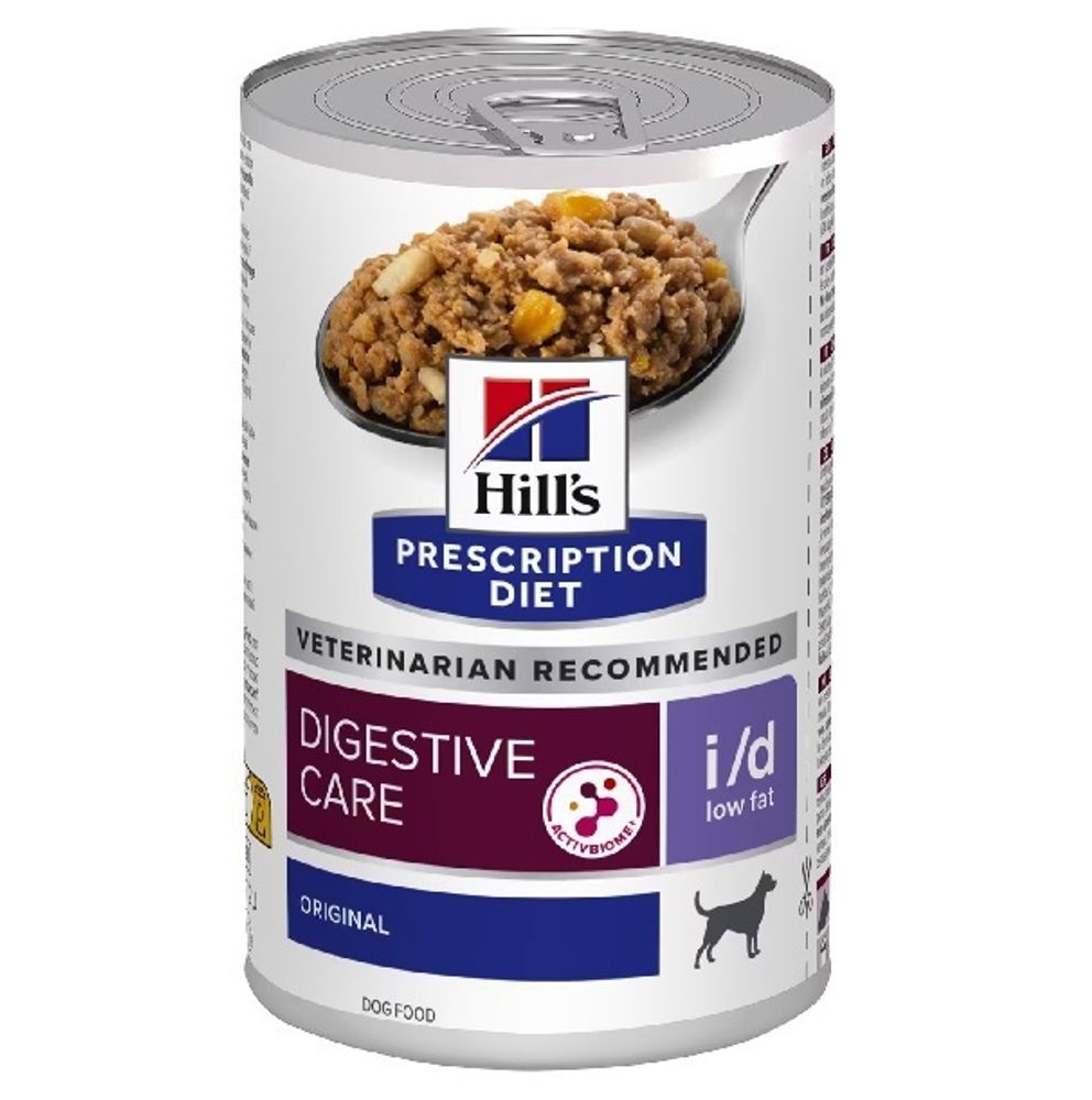 Hill’s PD i/d 360г Digestive Care Low Fat влажный корм для взрослых собак с расстройствами пищеварения