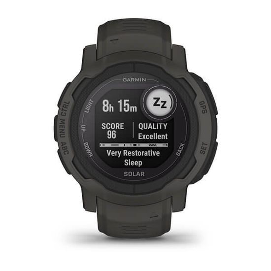 Умные часы Garmin Instinct 2 Solar черный