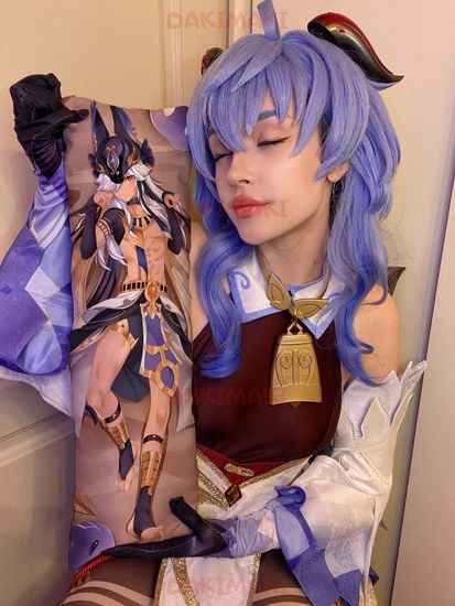 Мини дакимакура Сайно из Геншин Импакт | Genshin Impact арт. M0987, 60х20 см