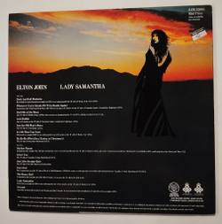 Винтажная виниловая пластинка LP Elton John Lady Samantha (UK 1980)