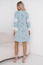 Платье Алана (мята) Р11-1178 Nikol (Акция)