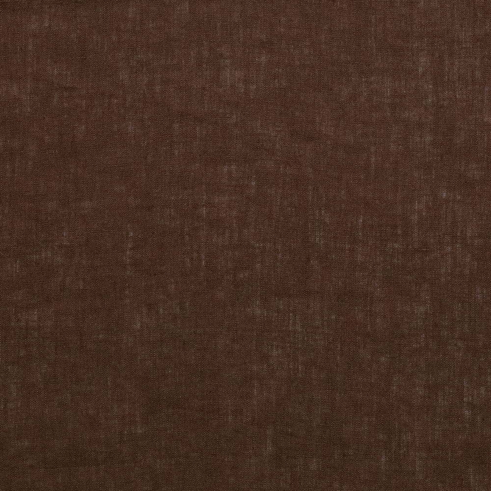 Тонкий лён коричневого оттенка