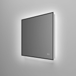 Зеркало LED VLM-3VN800B-2 800х600 c сенсорным выключателем и диммером, антизапотевание