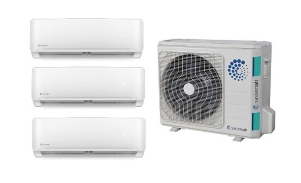 Мультисплит-система Systemair MULTI3 27 EVO / SYSPLIT WALL SMART 09 V2 EVO х 3