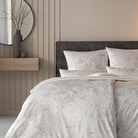 Постельное белье 1.5 спальное Estella Anna perlmutt перламутрово-серое