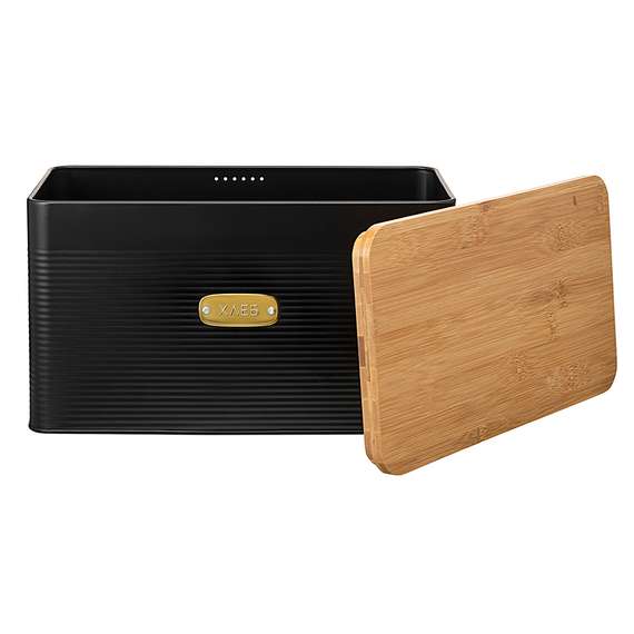 Хлебница irmel, 33,7х18х22 см, графит