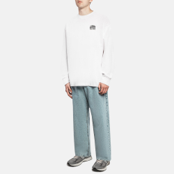 Лонгслив HAIDED ENDLESS CYCLE Белый