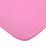 Коврик для йоги 6 мм 183*61 см «Шамбола» с лазерной гравировкой (ТРЕ), розовый