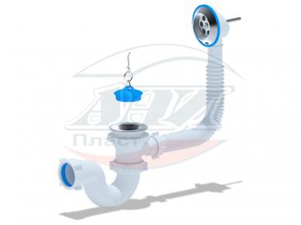 Сифон АНИ 1.1/2 д/ванны E150