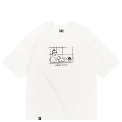 Футболка Haided Diving Club RLXD HW TEE, Молочный