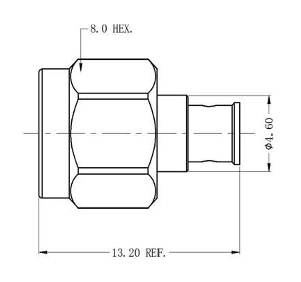 LT-3.5R2-27G, Коаксиальный переходник